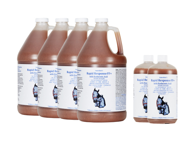Rapid Response FF+ double strength with HA for Horses 4 gallons plus 2 FREE quarts 
